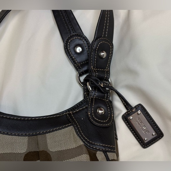 Nine West Brown and Beige Shoulder Bag - Picture 5 of 15